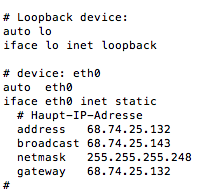 IPv4 Interface